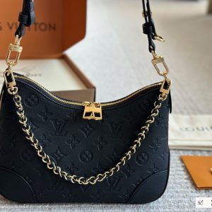 LV vintage croissant bag classic shoulder bag 29*16cm