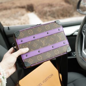 LV crossbody shoulder bag purple