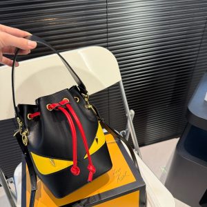 Fendi Little Monster Bucket Bag 2025 Spring Festival Limited Series