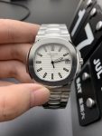 Patek Philippe Nautilus Series White Steel White Surface