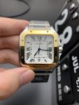 Cartier Gold Santos