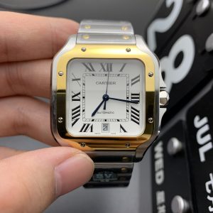 Cartier Gold Santos