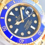 Rolex Submariner Series Gold and black/blue Water Ghost