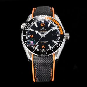 Omega Ocean 600 series cloth strap