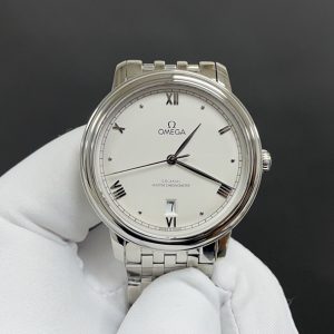 Omega De Ville series white case white face 40mm