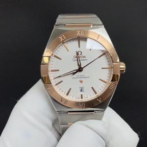 Omega fifth generation constellation white plate 39mm