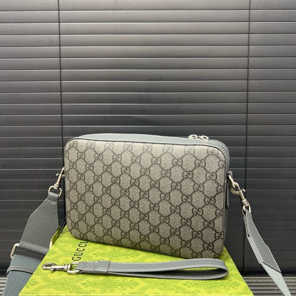 Gucci Ophidia Camera Bag Crossbody Shoulder Bag Grey