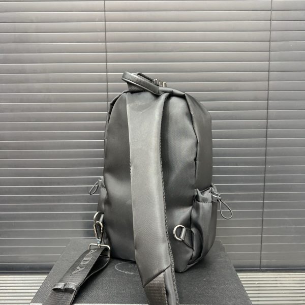 Prada Nylon Chest Bag Crossbody Shoulder Bag