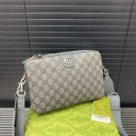 Gucci Ophidia Camera Bag Crossbody Shoulder Bag Grey