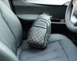 LV chest bag crossbody bag black gray