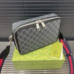 Gucci Calfskin Shoulder Crossbody Bag Men's Camera Bag