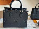 LV onthego shopping bag