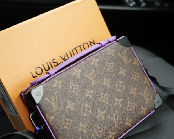 LV crossbody shoulder bag purple