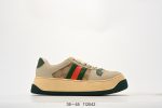 Gucci chunky b series webbing sneakers