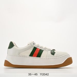 Gucci chunky b series webbing sneakers