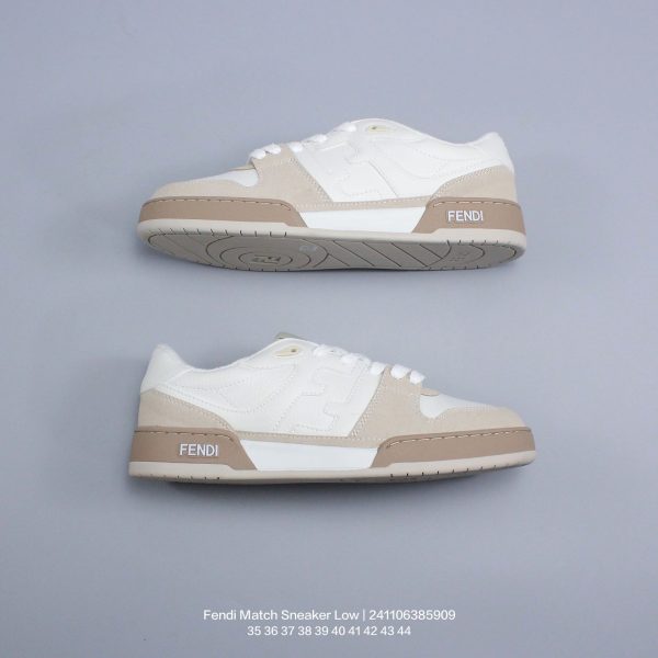 Fendi Match Sneaker Low Competition Series Low-top Retro All-match Casual Sports Sneakers