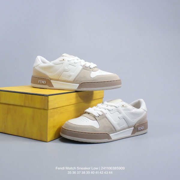 Fendi Match Sneaker Low Competition Series Low-top Retro All-match Casual Sports Sneakers