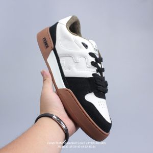 Fendi Match Sneaker Low Competition Series Low-top Retro All-match Casual Sports Sneakers