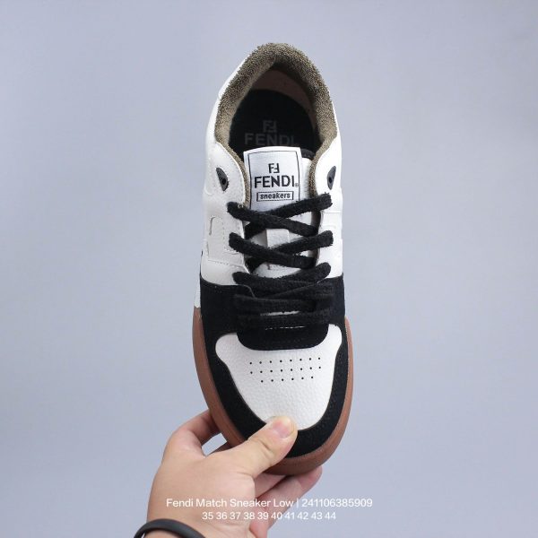 Fendi Match Sneaker Low Competition Series Low-top Retro All-match Casual Sports Sneakers