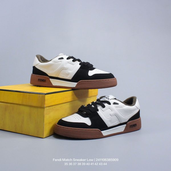 Fendi Match Sneaker Low Competition Series Low-top Retro All-match Casual Sports Sneakers