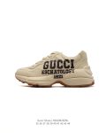 Gucci classic casual sneakers versatile dad shoes