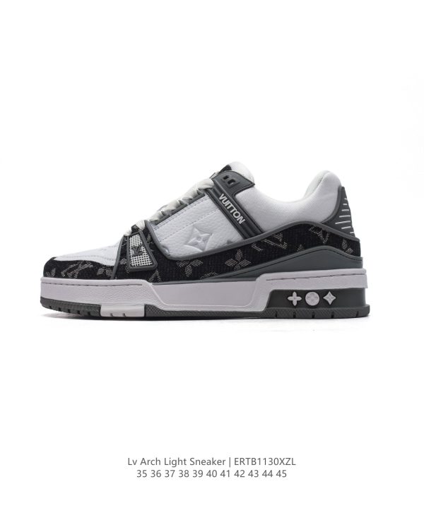 LV flat shoes fashion sneakers