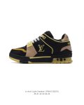 LV flat shoes fashion sneakers