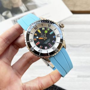 Breitling Rainbow Bezel Superocean Series 44mm