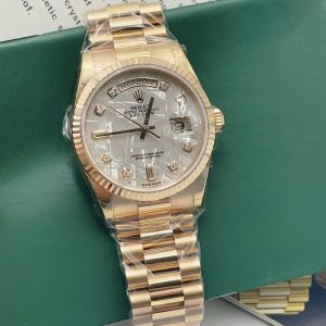 Gold Rolex Meteorite Datejust36mm