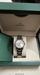 Silver Oyster Perpetual watch 41mm, 3230 automatic mechanical movement